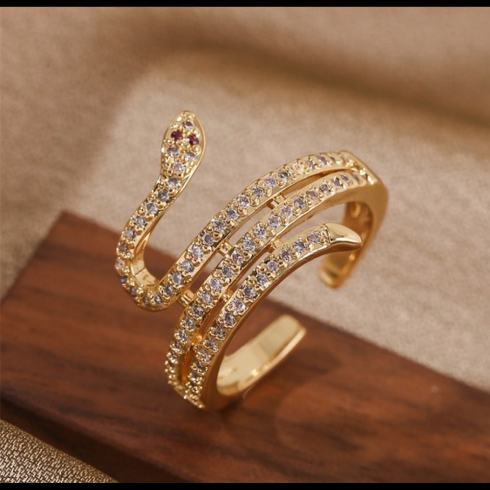 ✨Fashion animal snake 🐍 ring